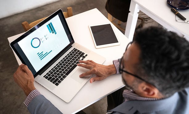 using-laptop